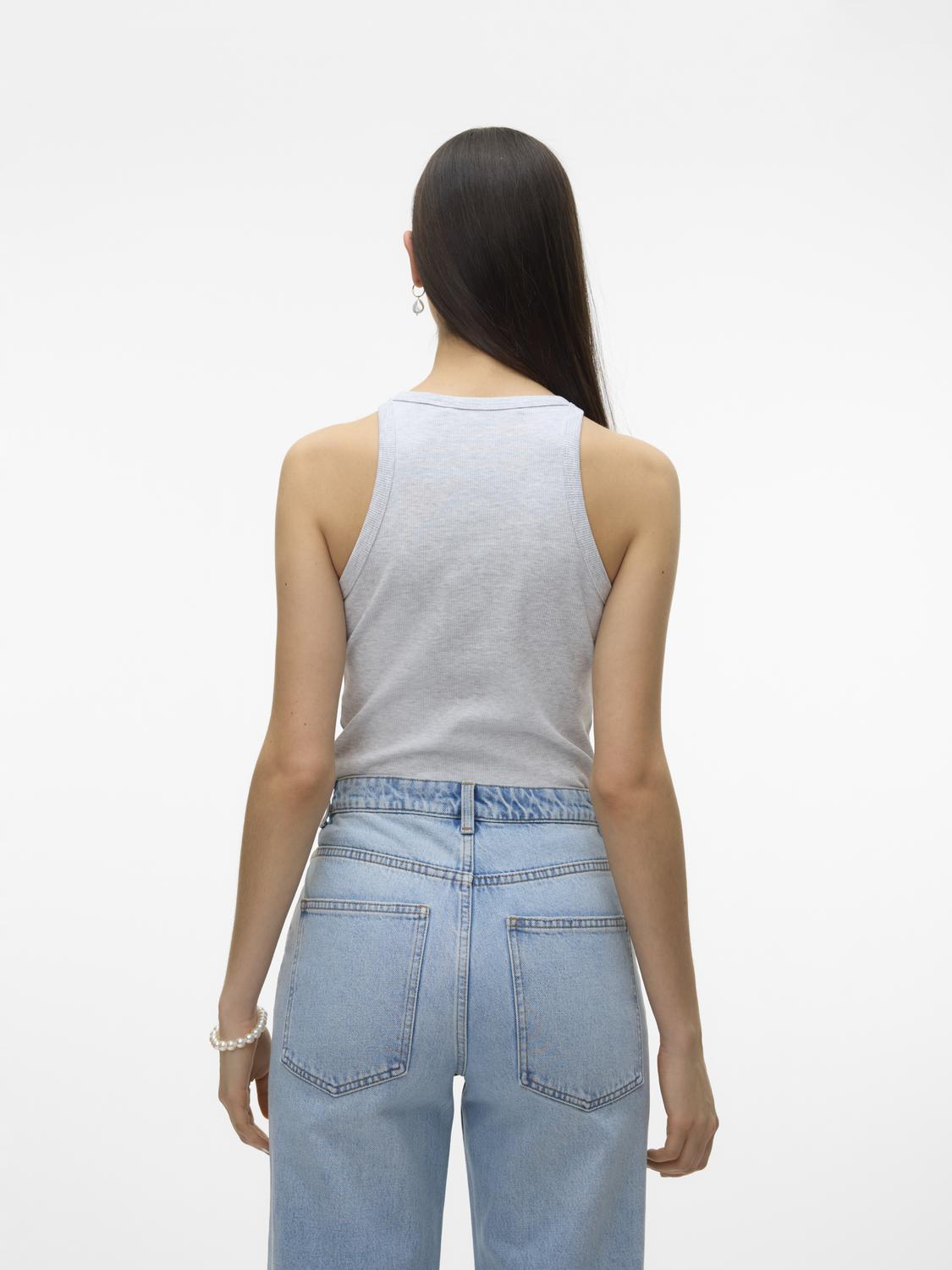 VMCHLOE Tank Top - Light Grey Melange