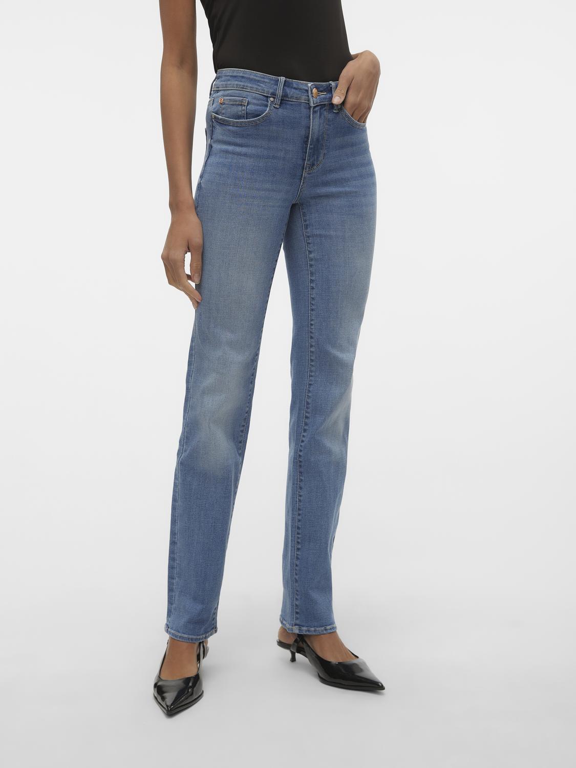 VMFLASH Jeans - Medium Blue Denim