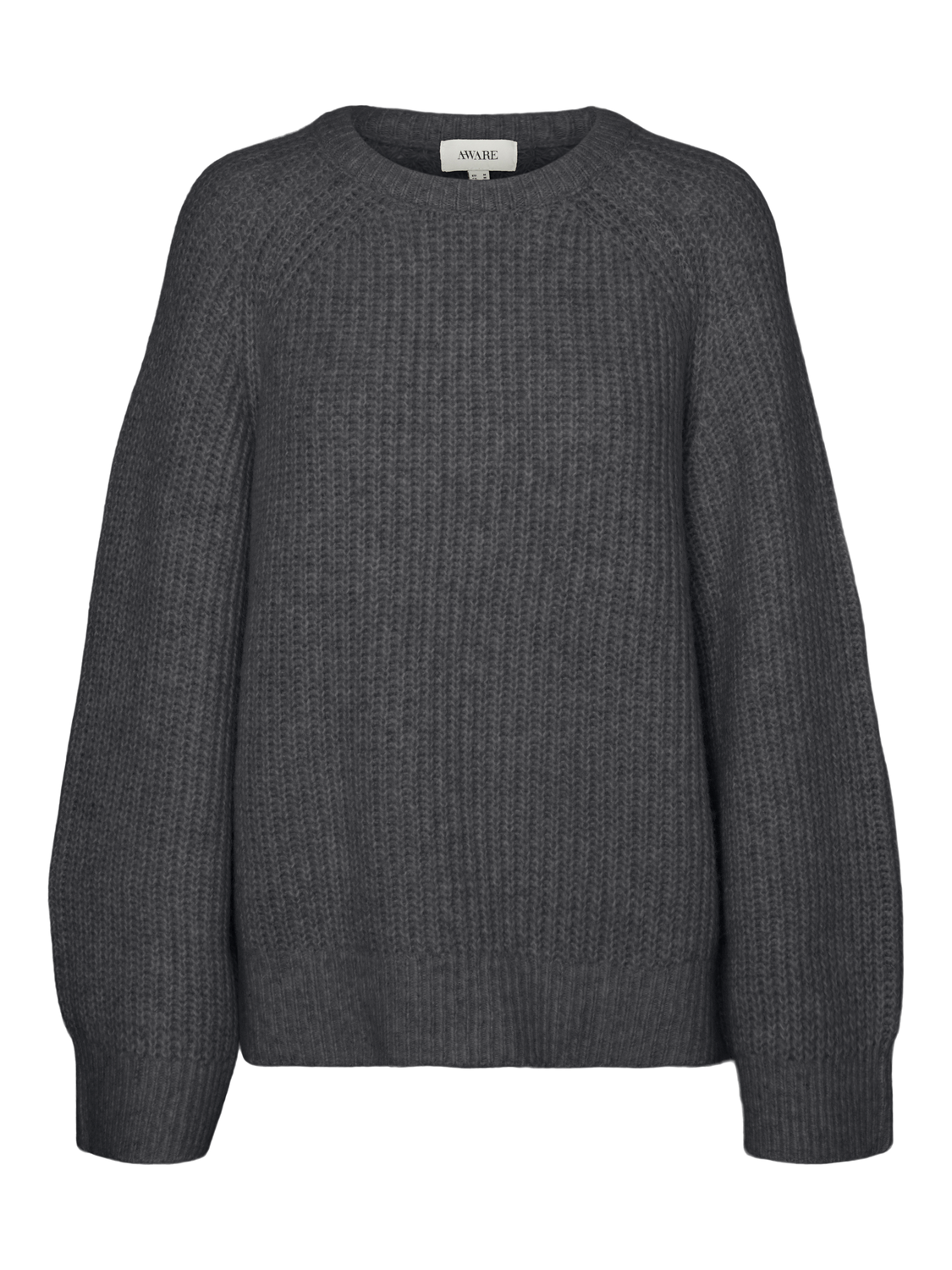 VMMEREDITH Pullover - Dark Grey Melange